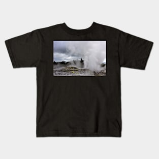 Nouvelle Zélande - Rotorua, Te Puia Kids T-Shirt